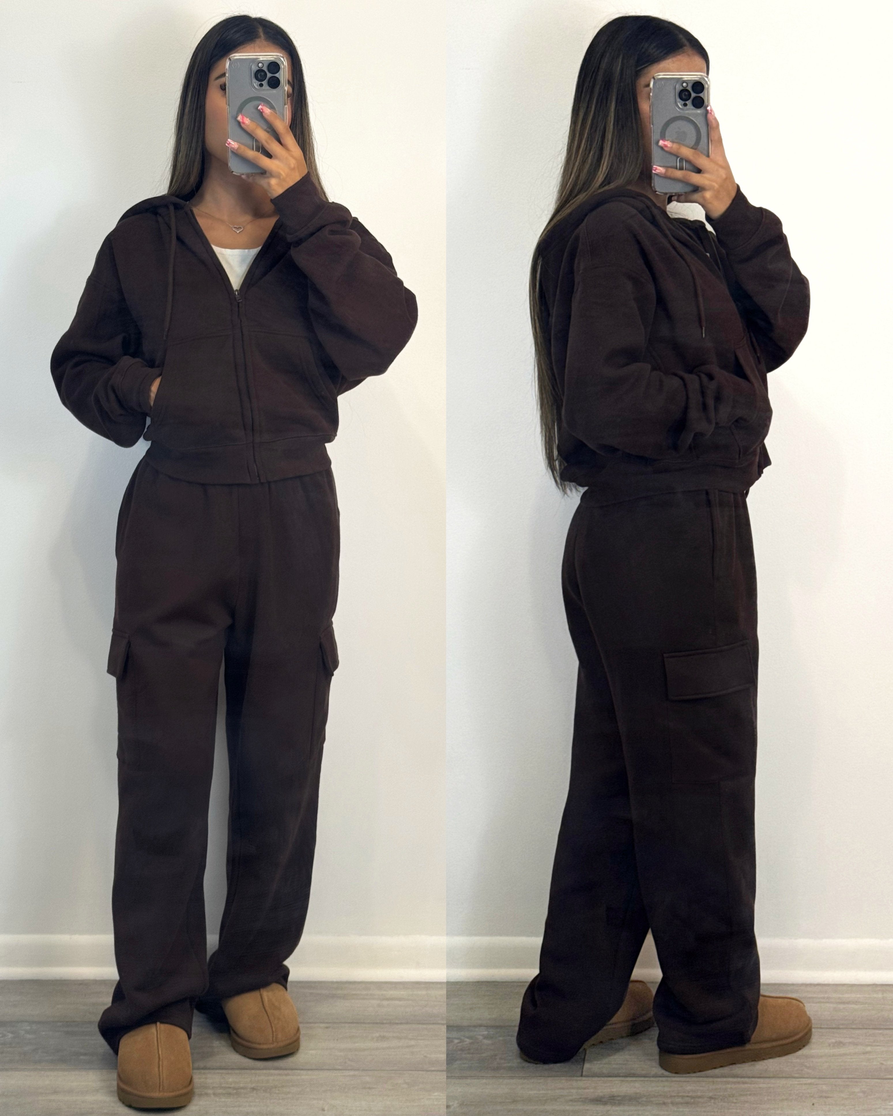 Cozy Cargo Set (Chocolate)