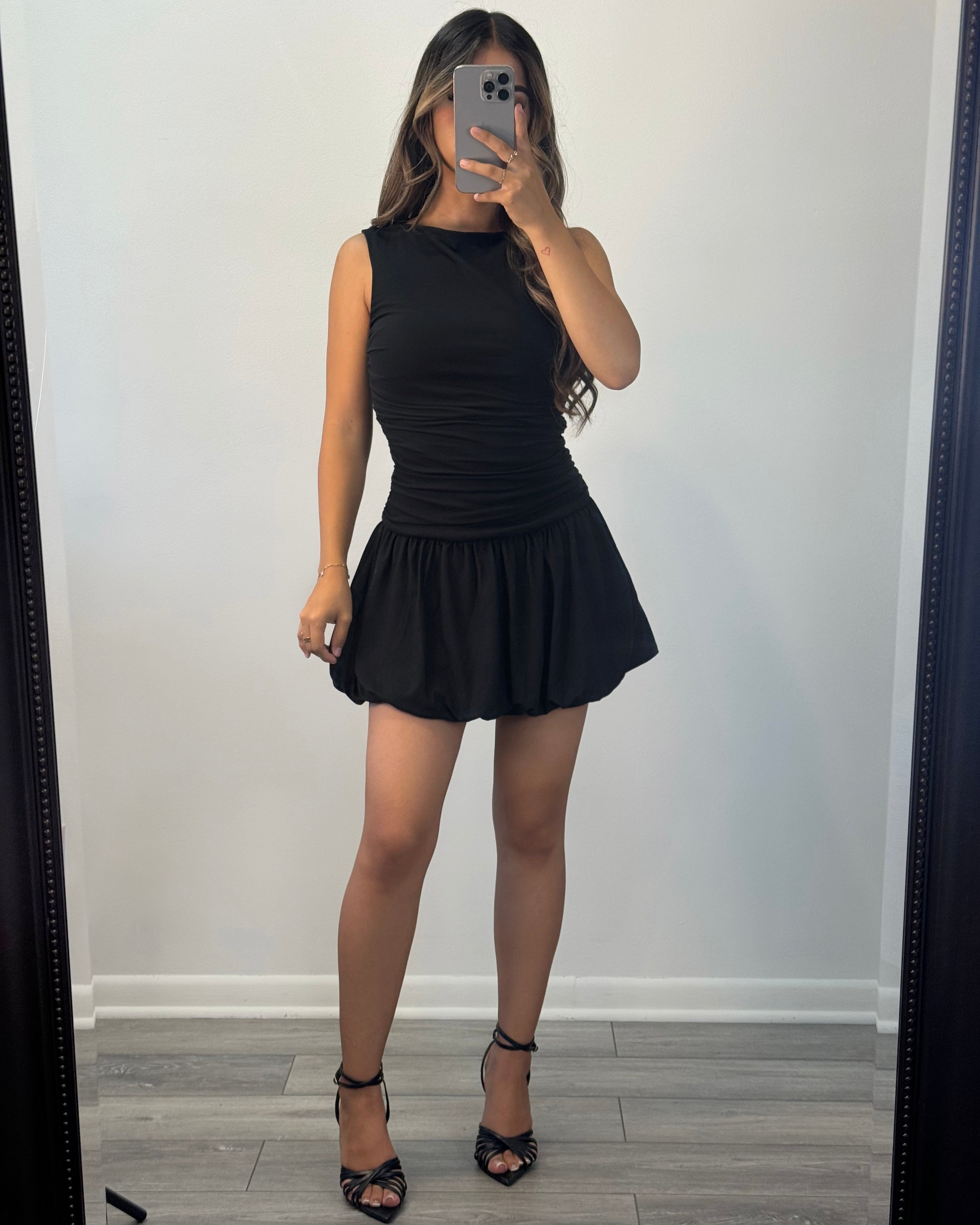 Midnight Bubble Dress