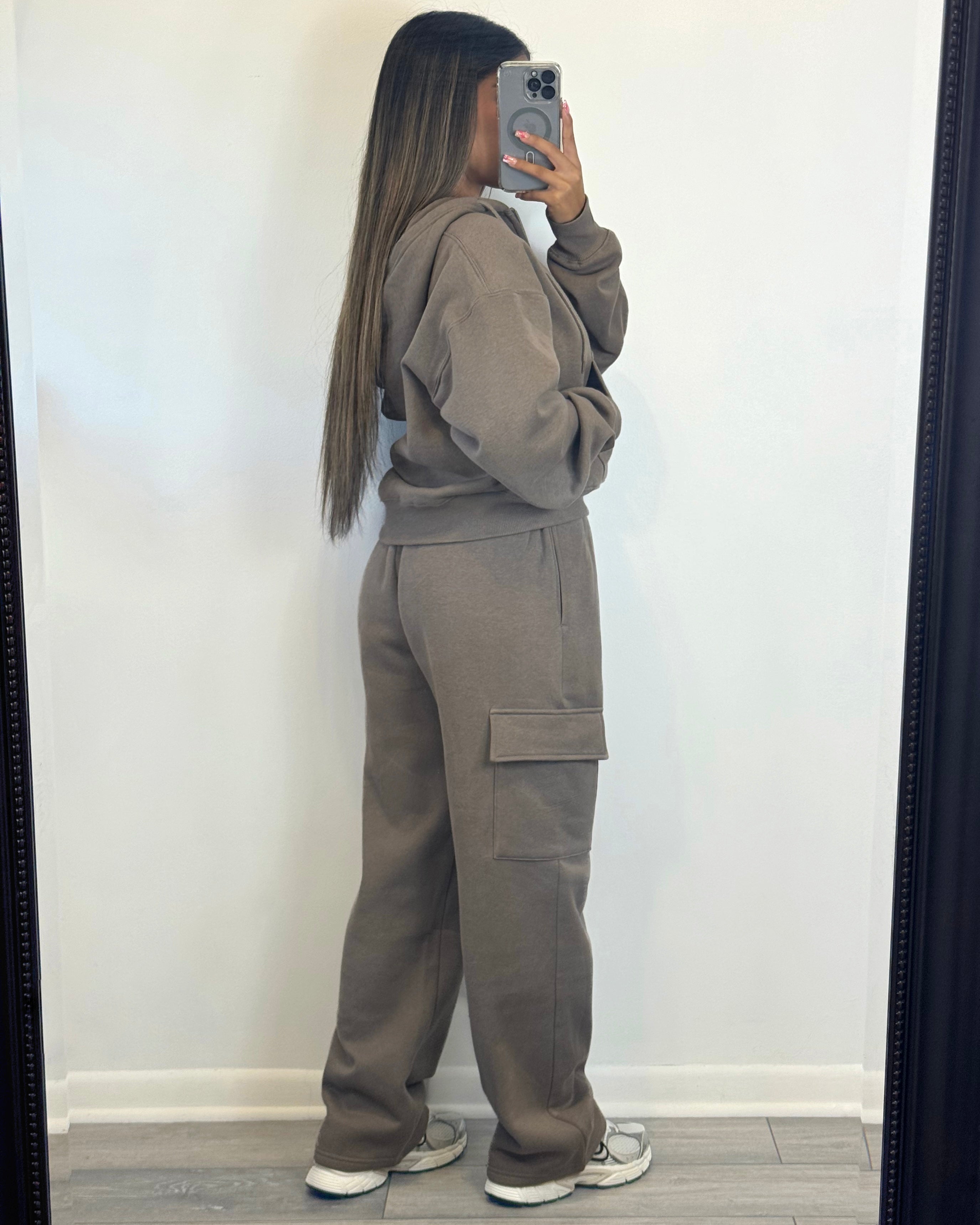 Cozy Cargo Set (Ash Mocha)