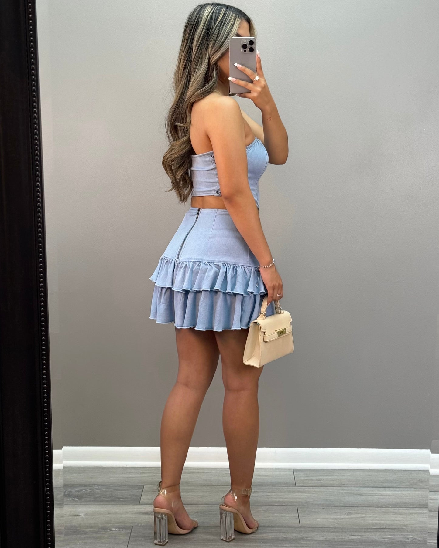 Ruffle Skirt Set