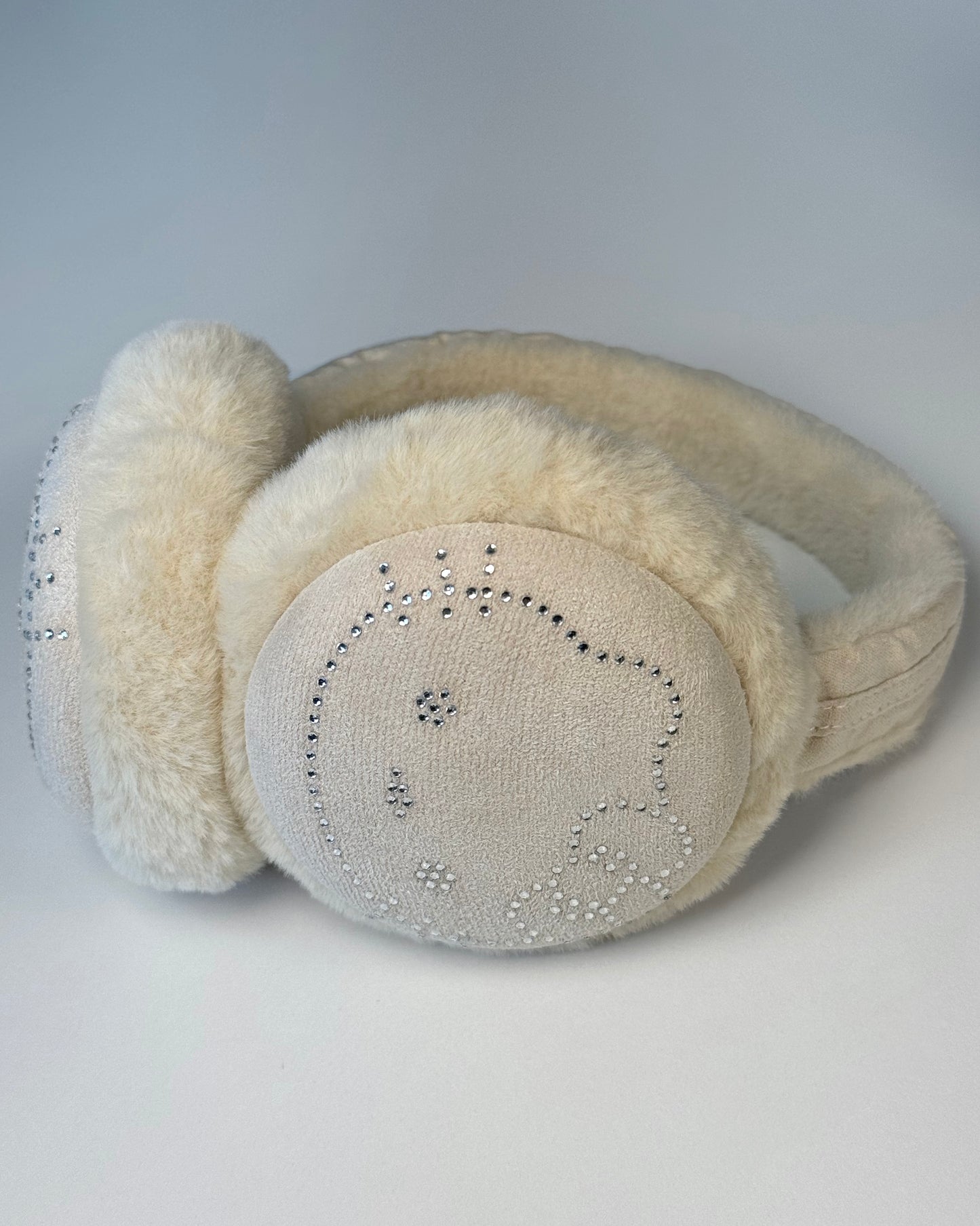 Fuzzy Earmuffs (Cream)