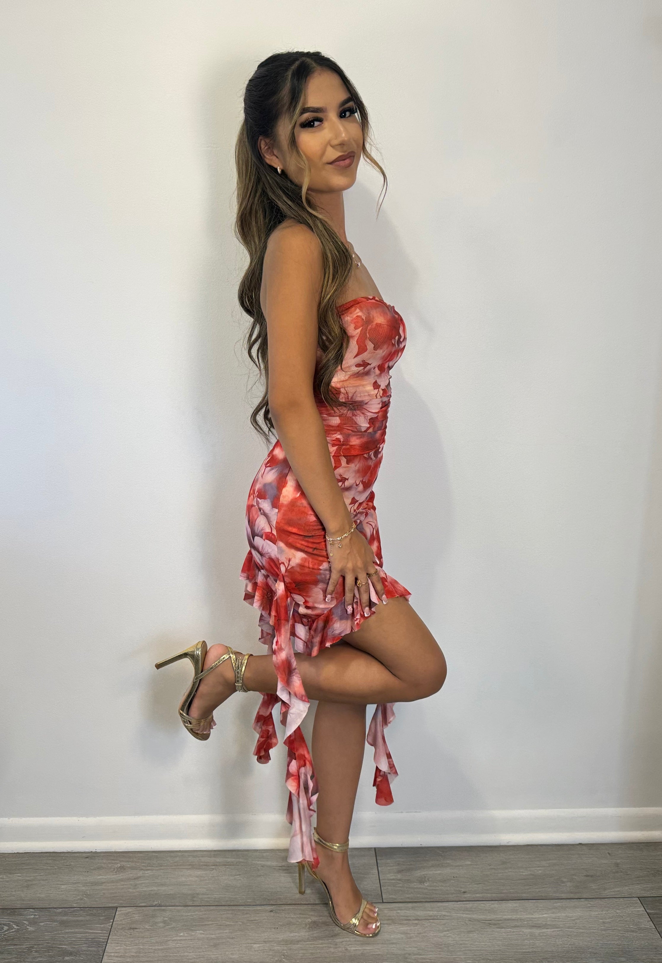 Hibiscus Blossom Dress