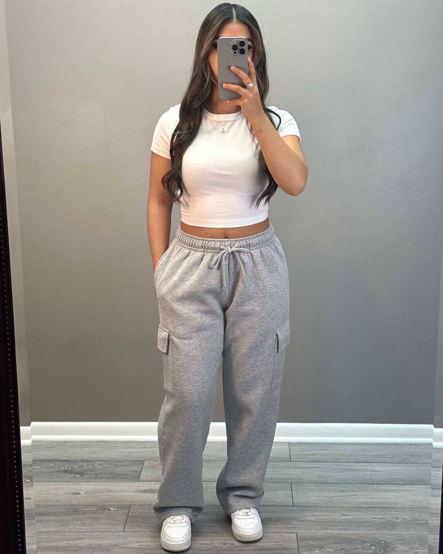 Cargo Sweats (Light Gray)