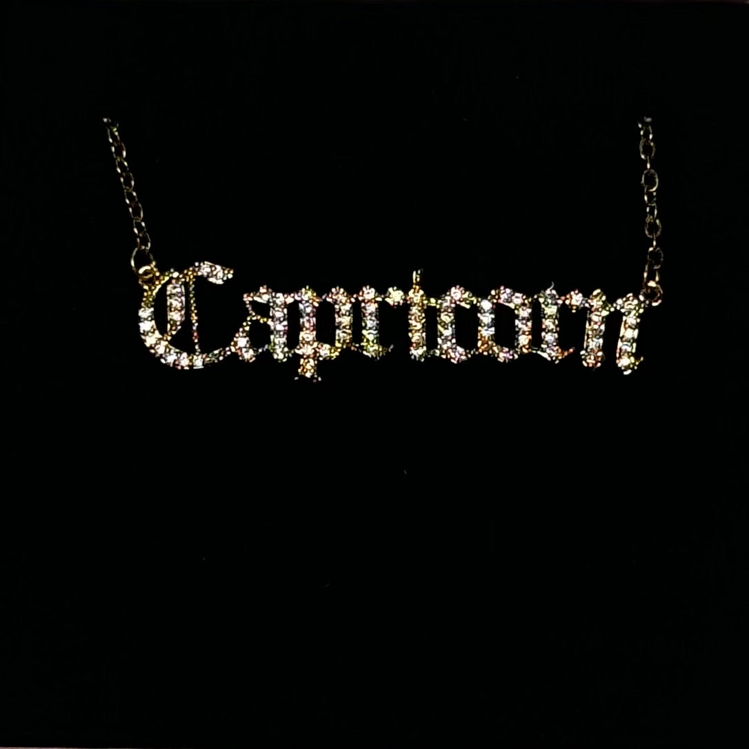 Capricorn Necklace