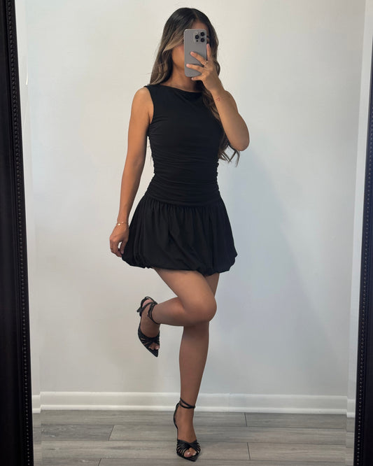 Midnight Bubble Dress
