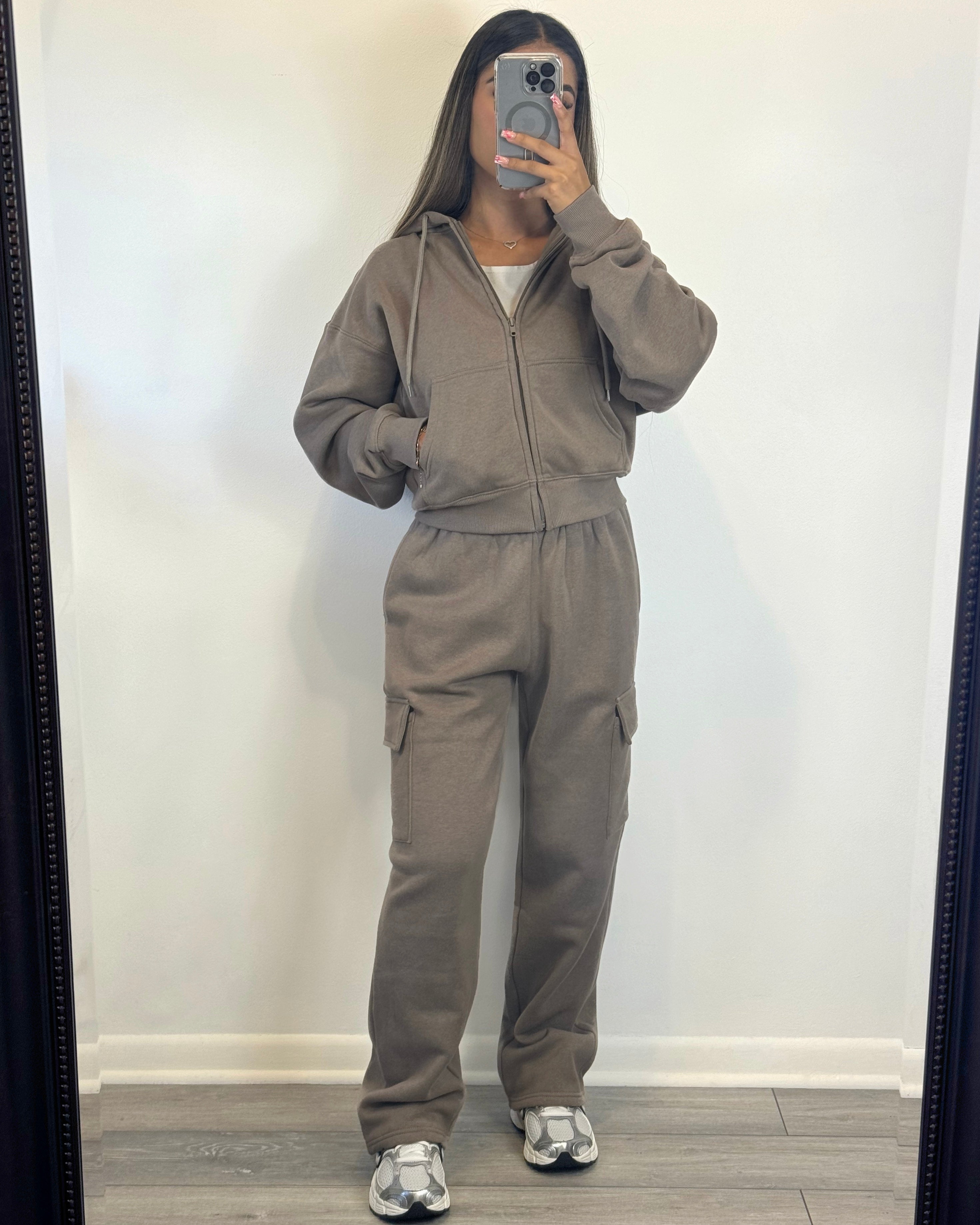 Cozy Cargo Set (Ash Mocha)