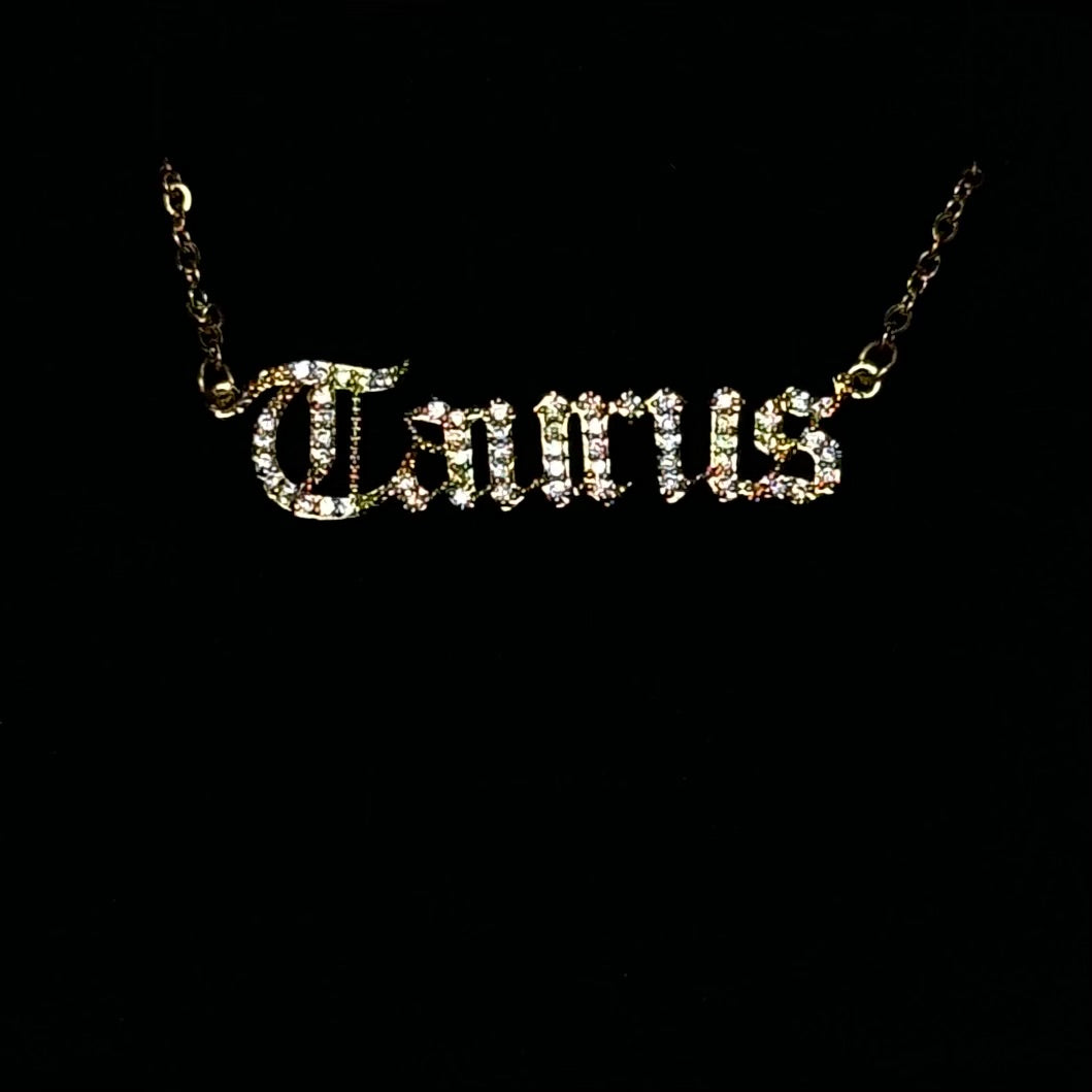 Taurus Necklace