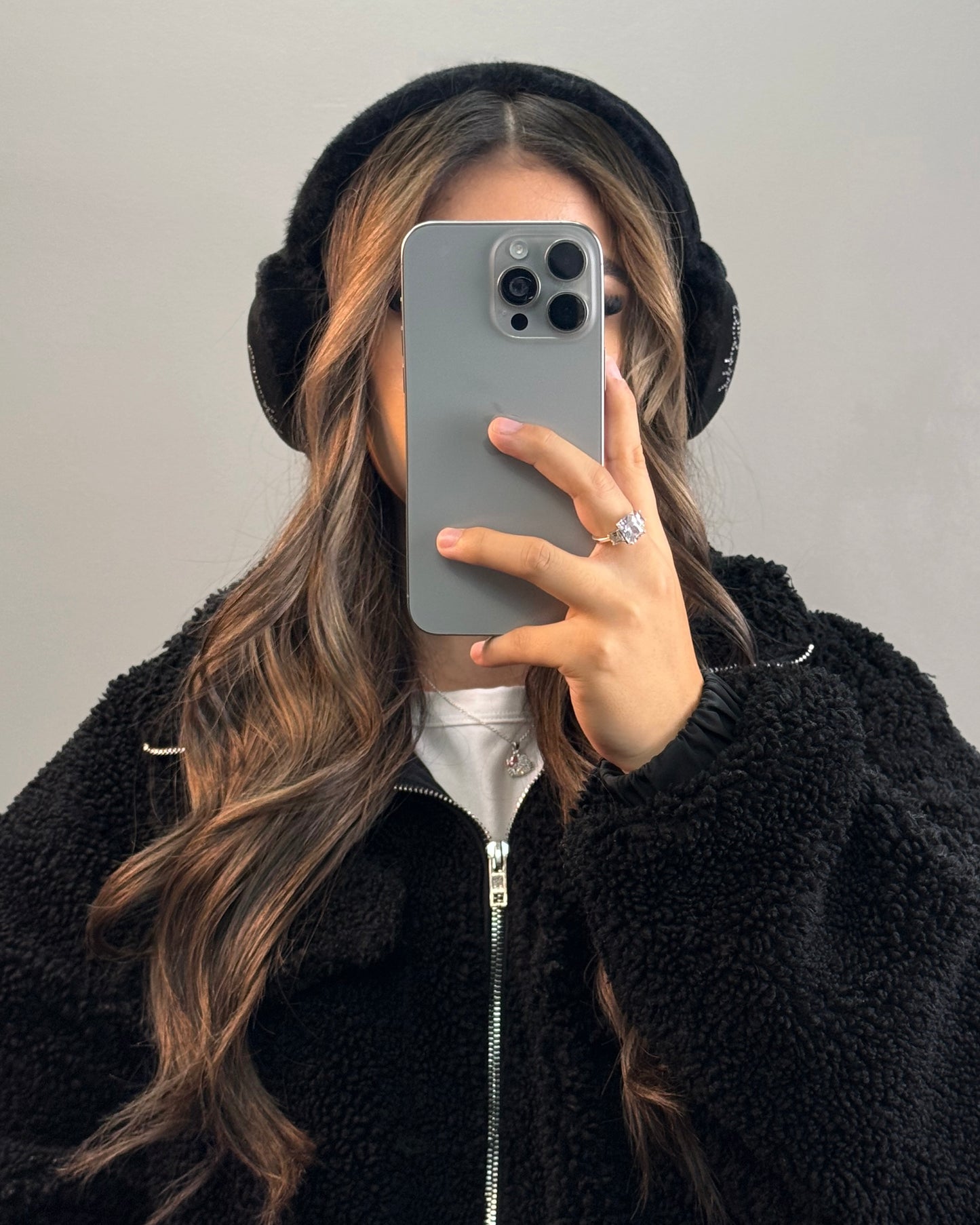 Fuzzy Earmuffs (Black)