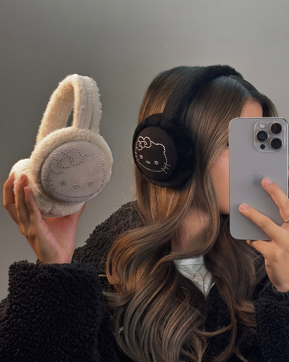 Fuzzy Earmuffs (Black)