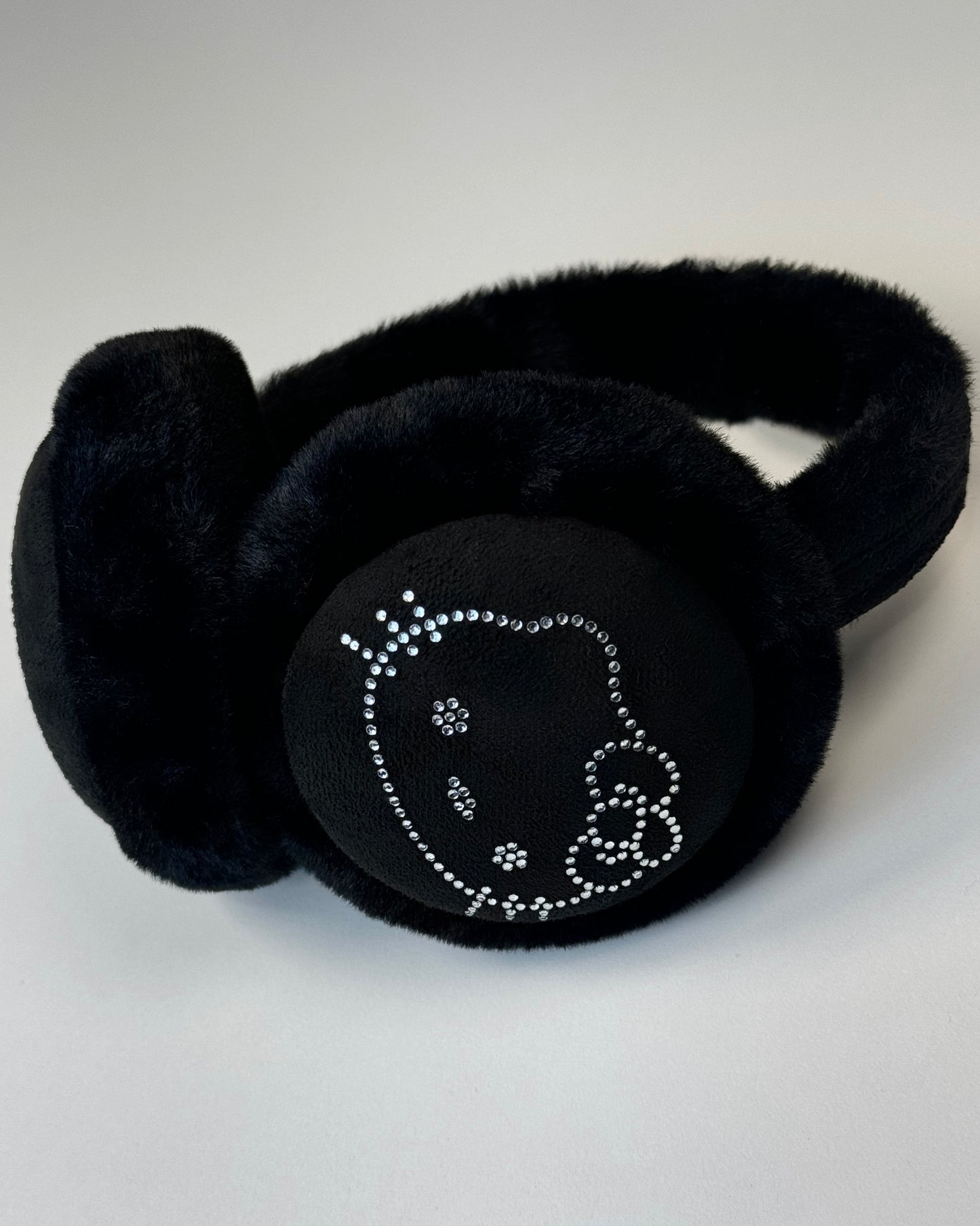 Fuzzy Earmuffs (Black)