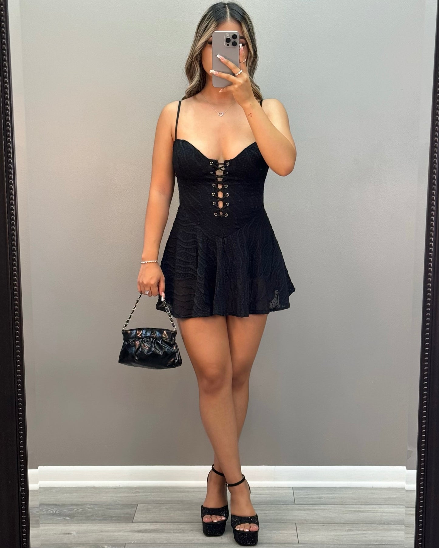 Baddie Night Romper