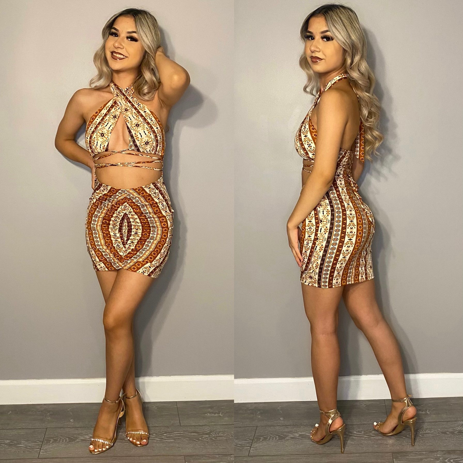 Maddie Halter Top Dress